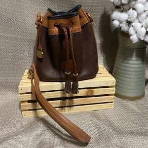 Dooney & Bourke VINTAGE Drawstring Satchel Purse